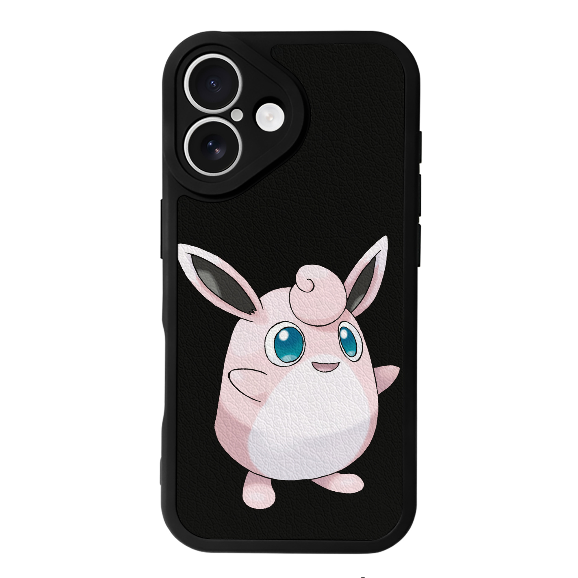 （画像用） ポケットモンスター Pokémon 【iPhone 16シリーズ対応】シリコンスマホケース（レザー調） 材質：シリコン
